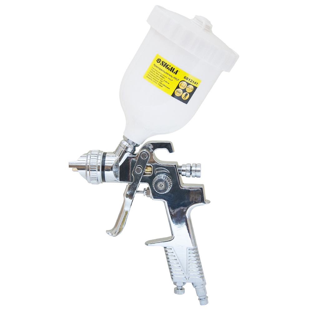 Фарборозпилювач Sigma HP Ø1.8 мм 85-225л/хв 3.5бар в/б 600 мл (пласт)