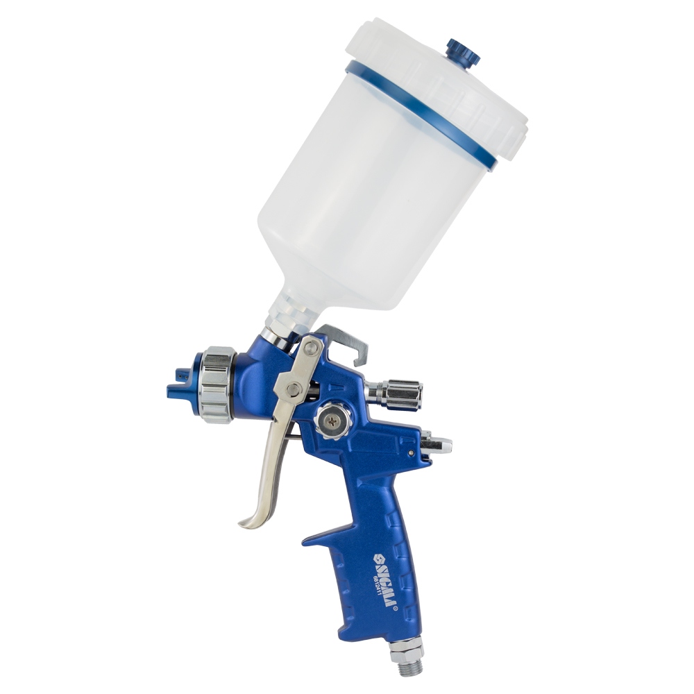 Фарборозпилювач Sigma Refine HVLP Ø1.7 мм 170-285л/хв 2.5бар в/б 500 мл (пласт)