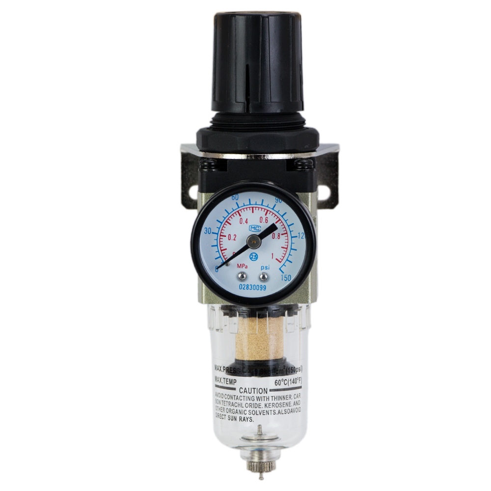 Фильтр-влагоотделитель Sigma Refine с редуктором и манометром 600 л/мин 1/4"