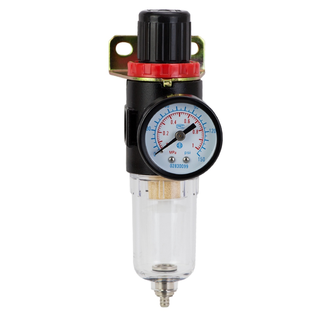 Фильтр-влагоотделитель Sigma с редуктором и манометром 500 л/мин 1/4"