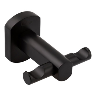Крючок Qtap Liberty двойной Black (QTLIBBLM1154) Крючок Qtap Liberty двойной Black (QTLIBBLM1154)