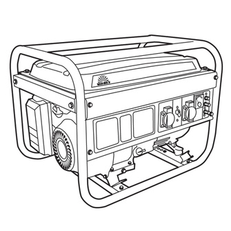 Генератор бензиновий Vitals WG 2.5b ECO 230 В 2.5/2.8 кВт 4-тактний