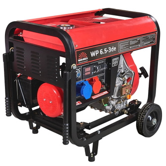 Дизельний генератор Vitals WP 6.5-3de 230-400 В 6.5/7.0 кВт 4-тактний ручний запуск