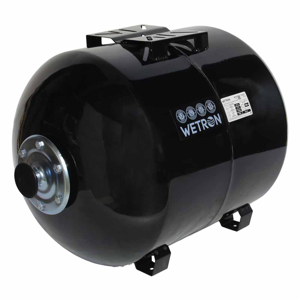 Гидроаккумулятор Wetron горизонтальный 100 л Гидроаккумулятор Wetron горизонтальный 100 л