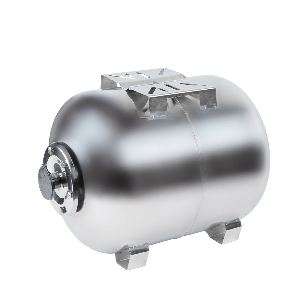 Гідроакумулятор Wetron горизонтальний 50 л (нерж) HTw50SS