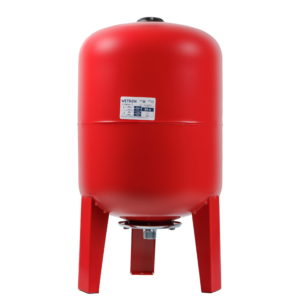 Гідроакумулятор Wetron вертикальний 50 л VTw50