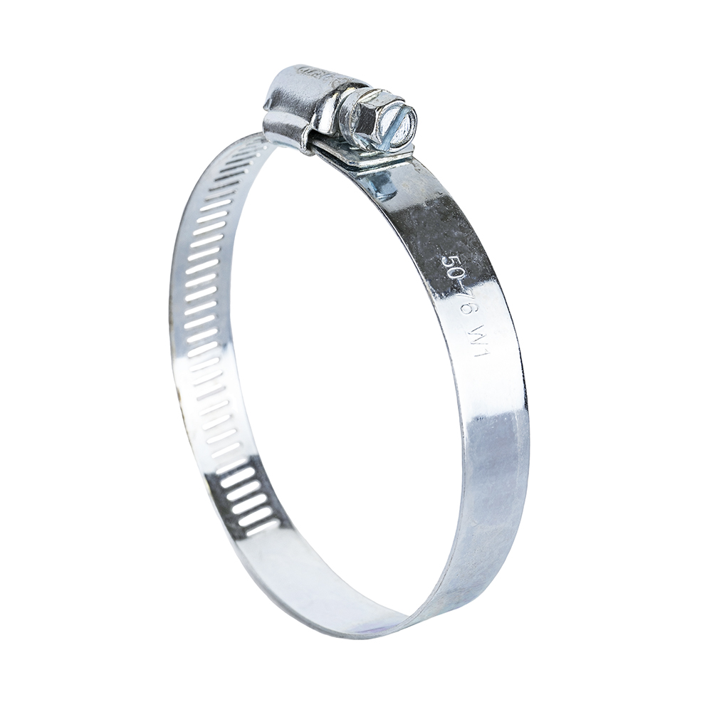 Хомут черв'ячний Grad оцинкований 12.7 мм D50-76 мм 10 шт