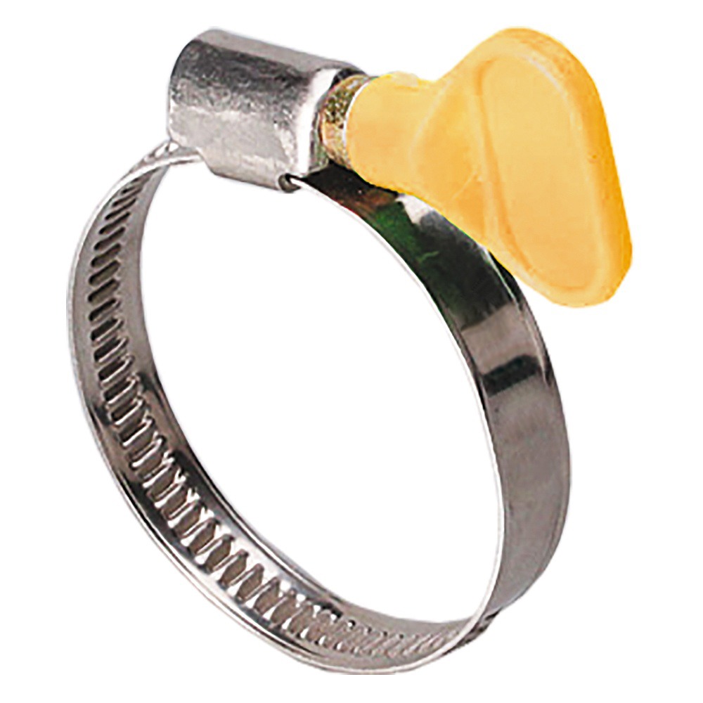 Хомут черв'ячний Sigma нержавіючий з метеликом 9 мм D20-32 мм 25 шт Хомут черв'ячний Sigma нержавіючий з метеликом 9 мм D20-32 мм 25 шт