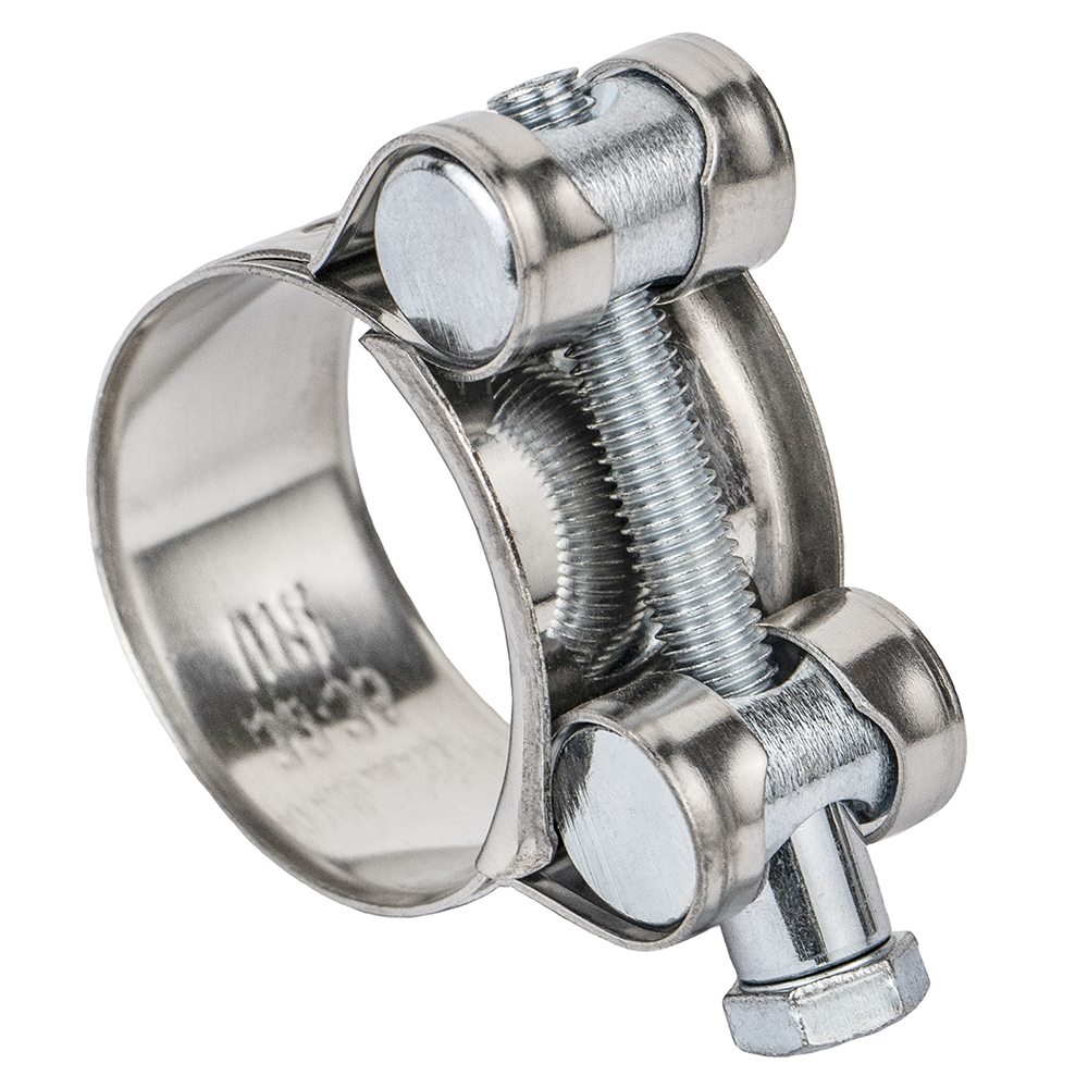 Хомут силовий Sigma нержавіючий 20 мм Ø32-35 мм Хомут силовий Sigma нержавіючий 20 мм Ø32-35 мм