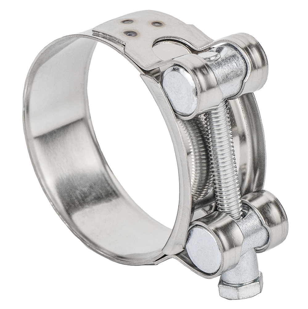 Хомут силовий Sigma нержавіючий 22 мм Ø52-55 мм Хомут силовий Sigma нержавіючий 22 мм Ø52-55 мм