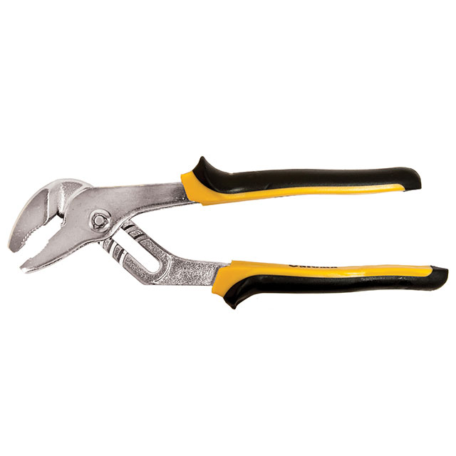 Кліщі переставні Sigma для труб 200 мм з жовто-чорними ручками Кліщі переставні Sigma для труб 200 мм з жовто-чорними ручками