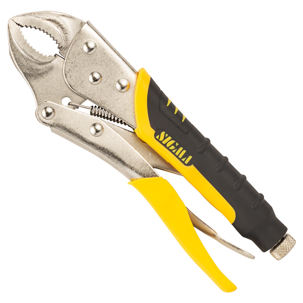 Кліщі затискні Sigma CrV універсальні напівкруглі 250 мм Кліщі затискні Sigma CrV універсальні напівкруглі 250 мм