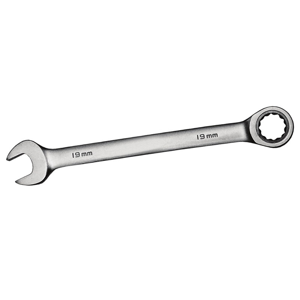 Ключ ріжково-накидний Sigma CrV з тріскачкою 21 мм