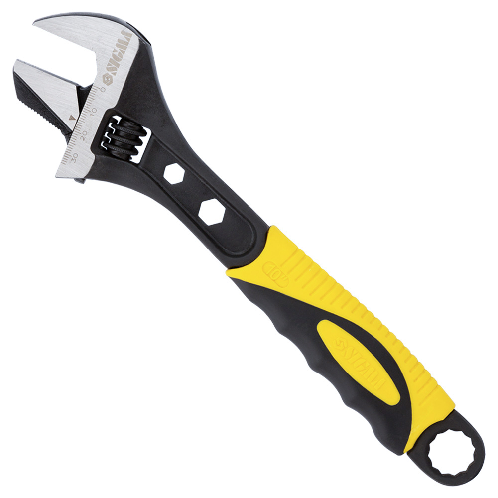 Ключ розвідний Sigma Crv (TPR) з переставной губкою 250 мм 0-35 мм Ключ розвідний Sigma Crv (TPR) з переставной губкою 250 мм 0-35 мм