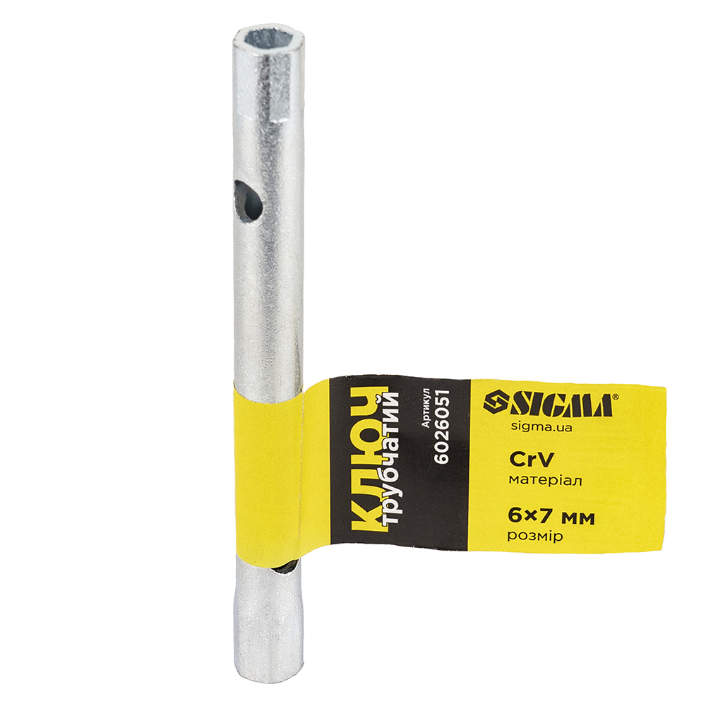 Ключ трубчастий Sigma 6 х 7 мм