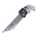 Ключі Sigma Torx CrV 9 шт. T10-T50 (довгі з отвором)