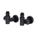 Комплект кранів Thermo Alliance Standart 1/2" чорний, для рушникосушарки кутовий (SF395W15HEB)