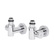 Комплект кранів Thermo Alliance Standart 1/2" хром, для рушникосушарки кутовий (SF395W15HE)