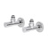 Комплект кранов Thermo Alliance Standart 1/2" НР для полотенцесушителя угловой (SF395W15)