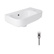 Комплект Qtap Tern: Раковина подвесная прямоугольная правая 450 х 250 х 158 мм White + Донный клапан PU02O