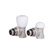Комплект кранов радиаторных Thermo Alliance Standart 1/2"ВН угловой (TAS232W15)
