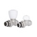 Комплект кранов радиаторных Thermo Alliance Standart 1/2" ВН прямой (TAS230W15)