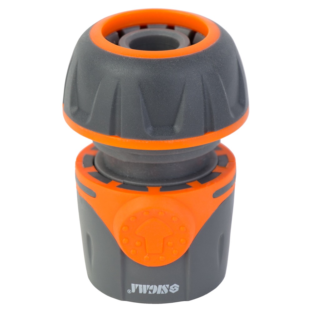 Конектор Flora 1/2" швидкознімний для шланга 3/4" (ABS + TPR) Конектор Flora 1/2" швидкознімний для шланга 3/4" (ABS + TPR)