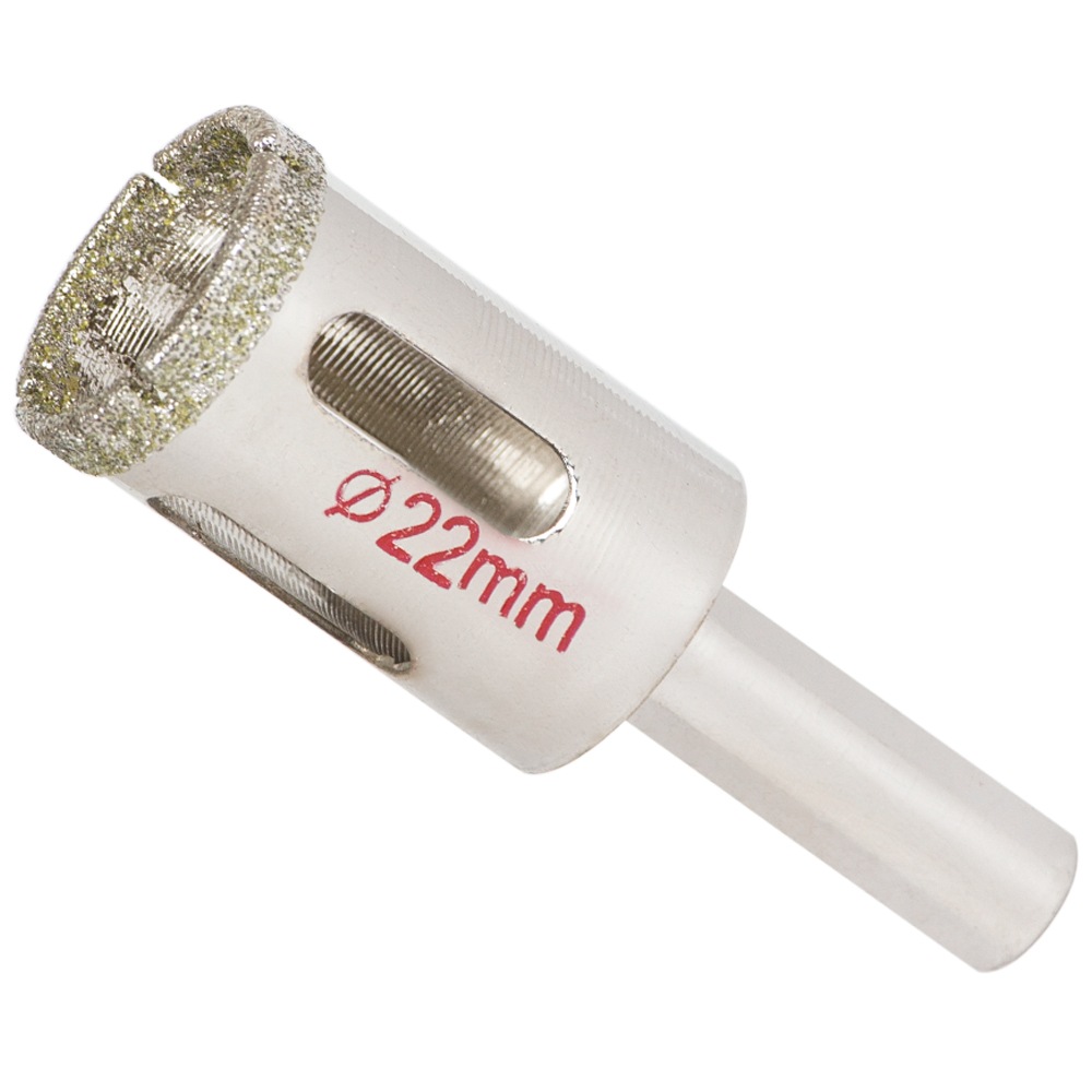 Коронка Sigma алмазна по кераміці і склу Ø22 мм