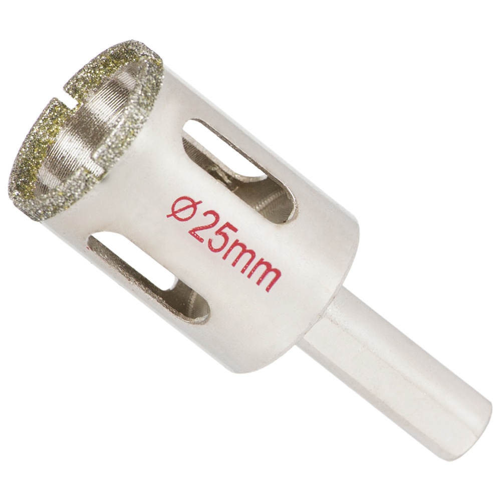 Коронка Sigma алмазна по кераміці і склу Ø25 мм Коронка Sigma алмазна по кераміці і склу Ø25 мм