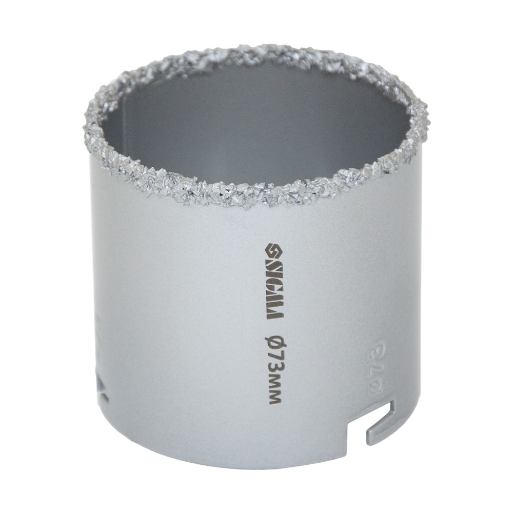 Коронка Sigma кільцева з вольфрамовим напиленням 73 мм