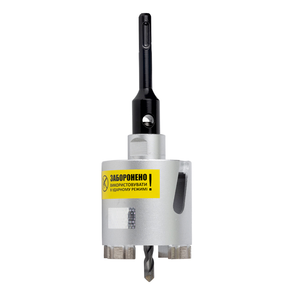 Коронка Ultra алмазна по бетону Ø68 мм + SDS-plus хвостовик 110 мм М16 Коронка Ultra алмазна по бетону Ø68 мм + SDS-plus хвостовик 110 мм М16