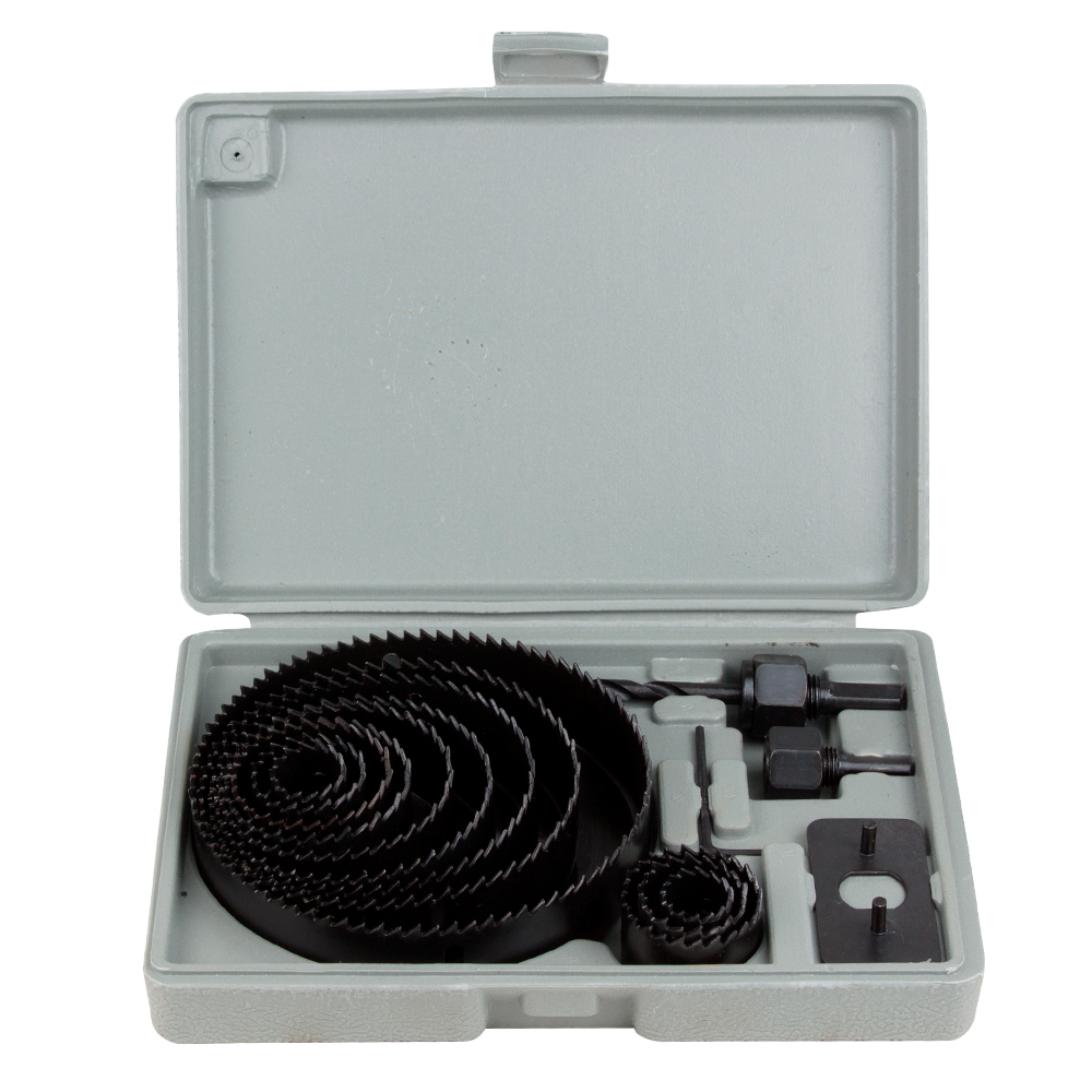 Коронки Sigma по дереву наборные Ø19, 22, 29, 32, 38, 44, 51, 64, 76, 89, 102, 127 мм