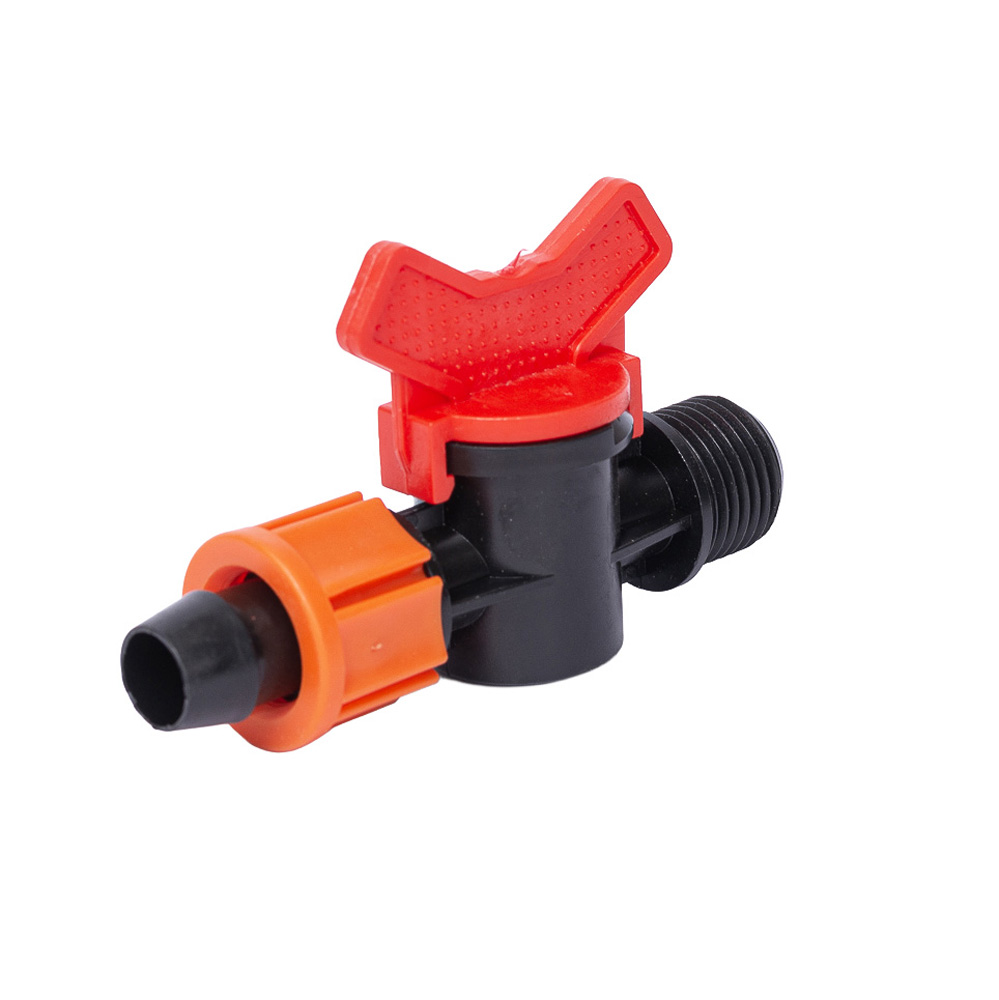 Кран Flora для крапельної стрічки Ø16 мм з/р 1/2"