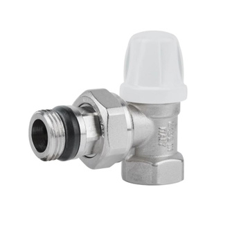 Кран радиаторный Icma 1/2" с антипротечкой угловой без ручки (№952)