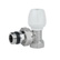 Кран радіаторний Icma 1/2" з антипротіканням кутовий з ручкою (№802+940)