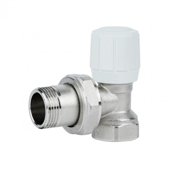 Кран радиаторный Icma 3/4" с антипротечкой угловой (№951) Кран радиаторный Icma 3/4" с антипротечкой угловой (№951)