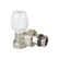 Кран радиаторный Icma угловой 3/4" с ручкой (№803+940)