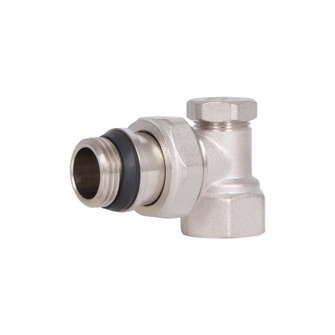 Кран радіаторний Thermo Alliance Base 1/2" ВЗ з антипротіканням кутовий (SD229W15)