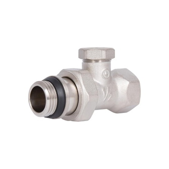 Кран радиаторный Thermo Alliance Base 1/2" ВН с антипротечкой прямой (SD227W15)