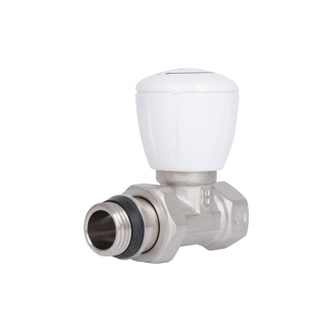 Кран радиаторный Thermo Alliance Standart Powerful 1/2" ВН с антипротечкой прямой SF230W15 (SF230W15)