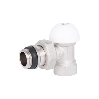Кран радиаторный Thermo Alliance Standart Powerful 1/2" с антипротечкой угловой (SF233W15)