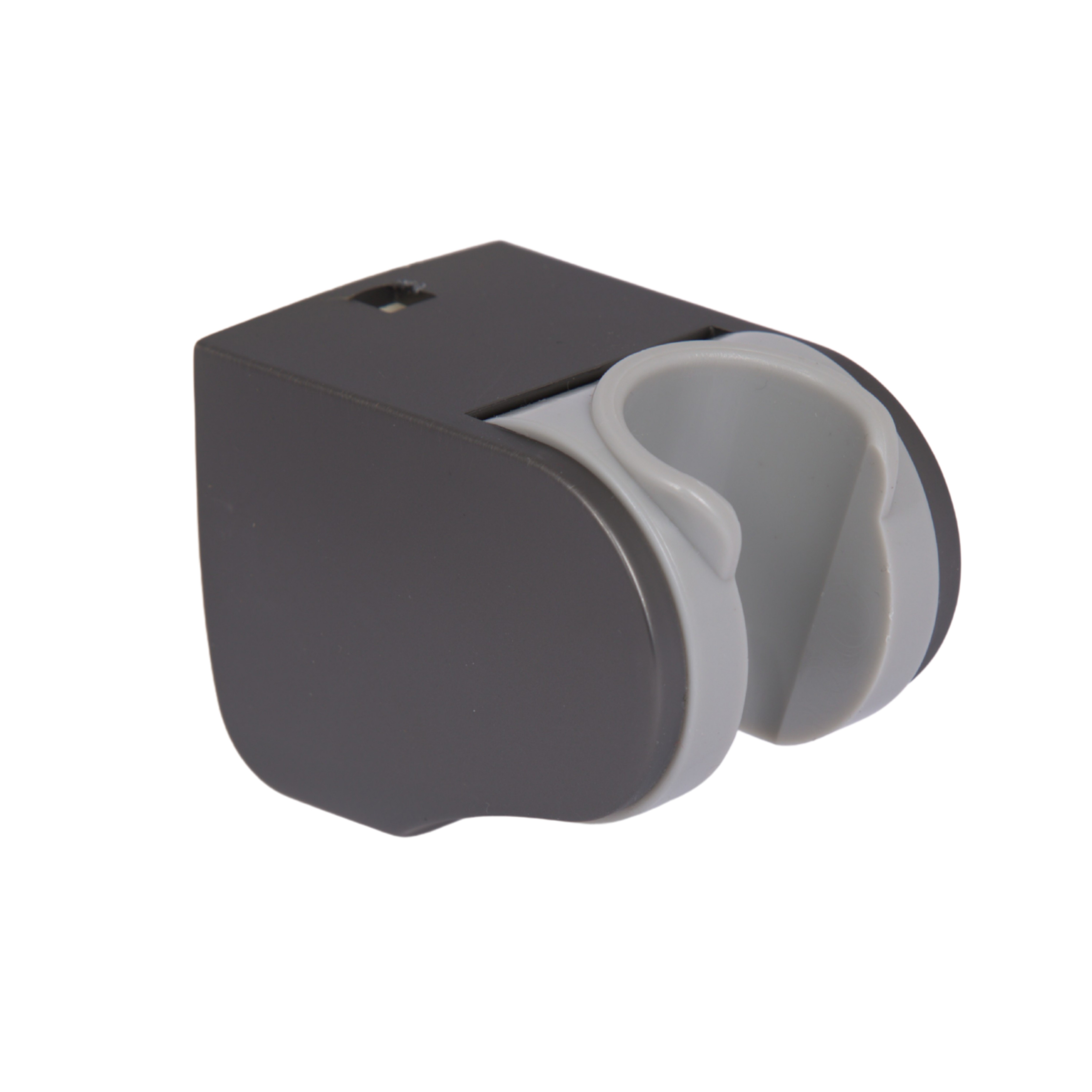 Кронштейн для лійки ручного душу Qtap Vlasta New Gunmetal Black PVD (62,5 х 40 х 51) для змішувача для ванни (QTVLA6254051GMB49643)