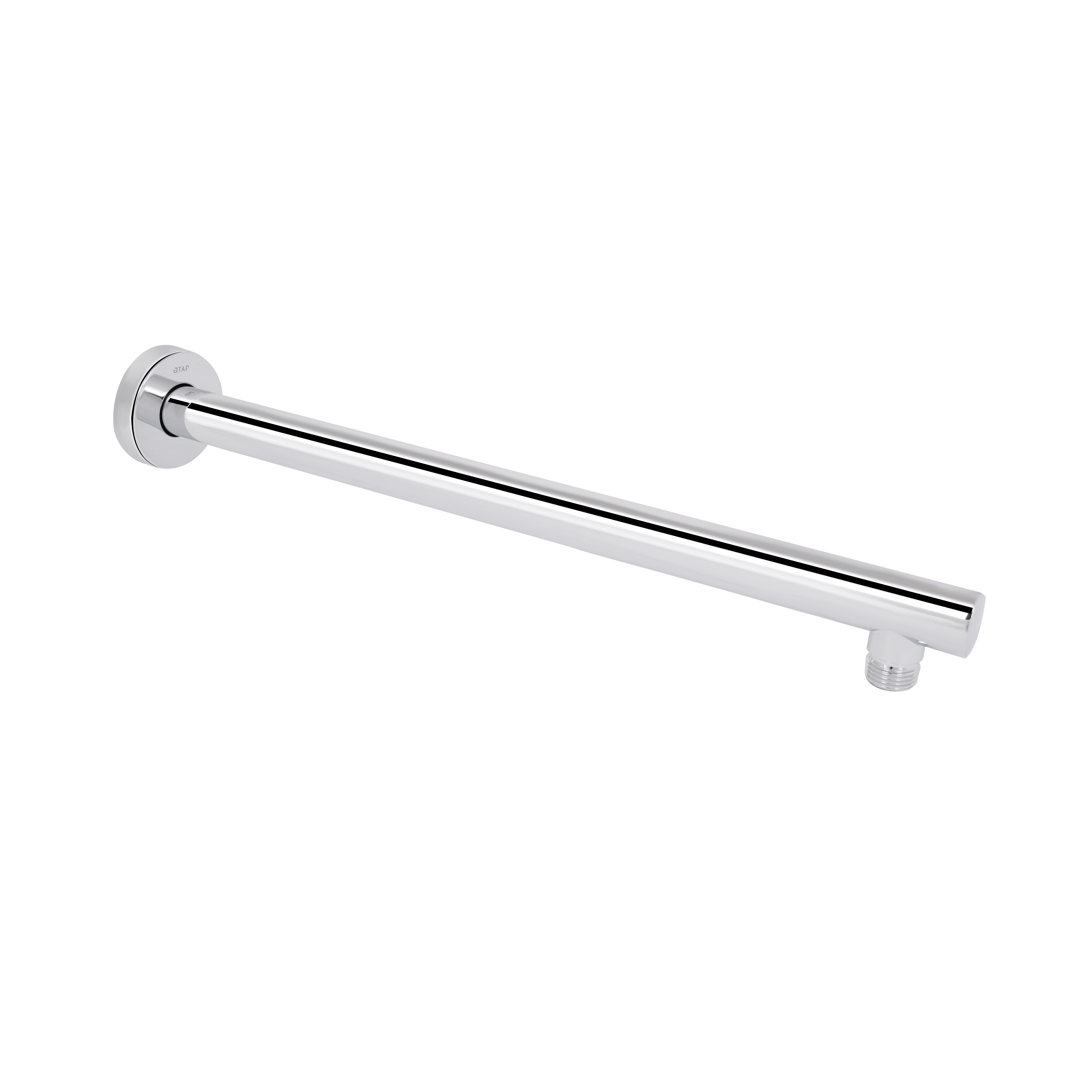 Кронштейн для верхнього душу Qtap Trubice 370 мм округлий Chrome (QTTRU120CRM45926)