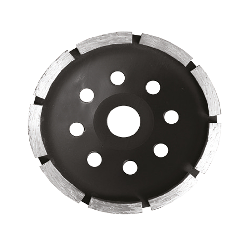 Круг відрізний алмазний Sigma шліфувальний сегментний Ø110 х 22.2 мм (1 ряд)