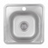Кухонная мойка Brinex 3838 0,6 мм Satin (BRIN3835SAT06)