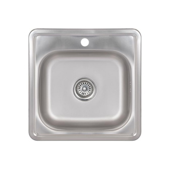 Кухонна мийка Brinex 4848 0,6 мм Satin (BRIN4848SAT0651257) Кухонна мийка Brinex 4848 0,6 мм Satin (BRIN4848SAT0651257)