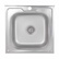 Кухонная мойка Brinex 5050 0,6 мм Satin (BRIN5050SAT06)