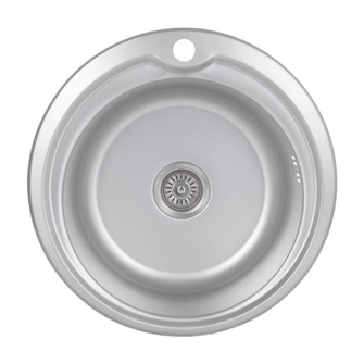 Кухонная мойка Brinex 510-D 0,8 мм Micro Decor (BRIN510MDEC08)