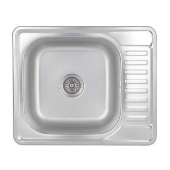 Кухонная мойка Brinex 5848 0,8 мм Micro Decor (BRIN5848MDEC08)
