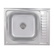 Кухонная мойка Brinex 6050-L 0,6 мм Satin (BRIN6050LSAT06)